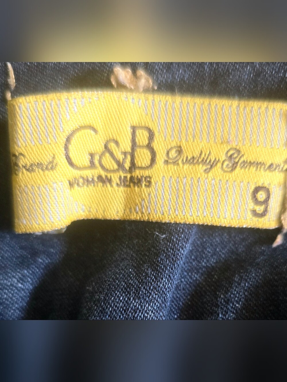 G&B Premium Denim Triple-Button Vintage Skinny Jeans. - Picture 6 of 6